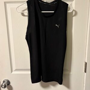 Puma Women's Black Muscle Tee